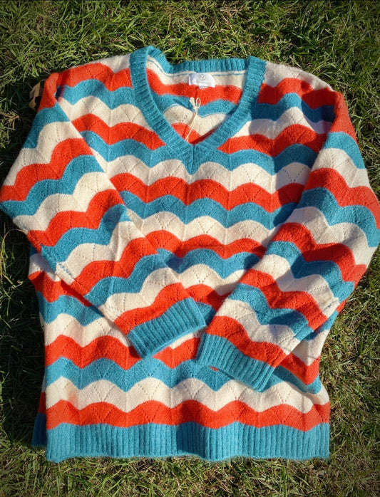 Totally Wavy Sweater