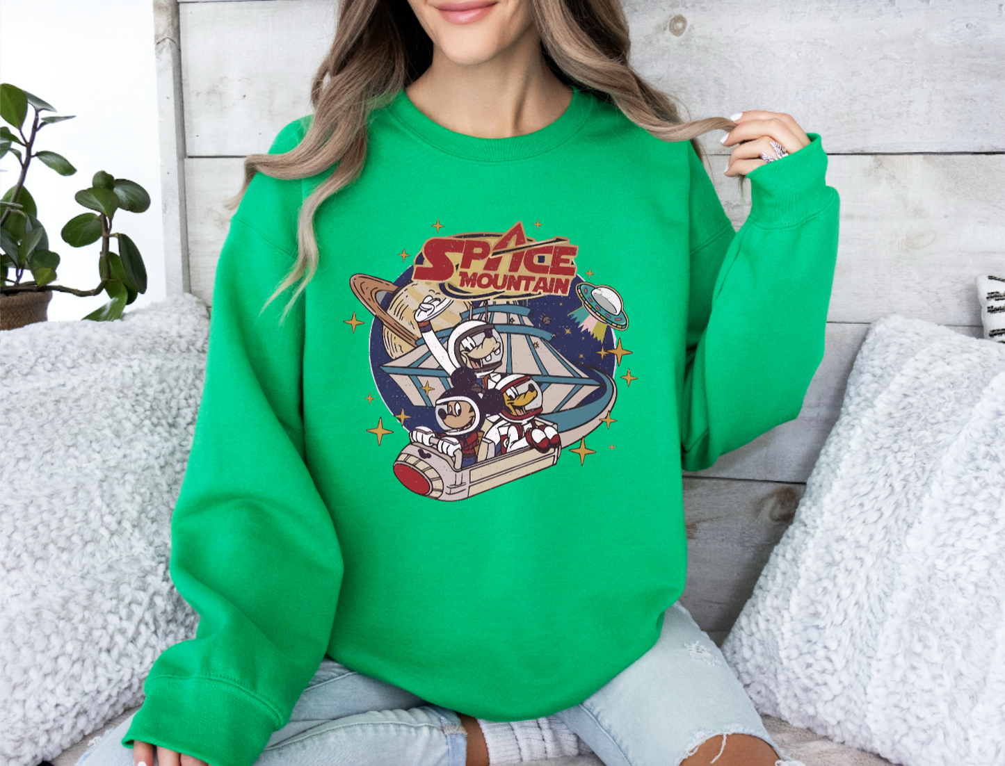 Racing in Space Sweatshirt