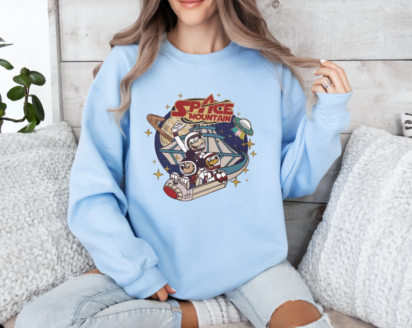 Racing in Space Sweatshirt