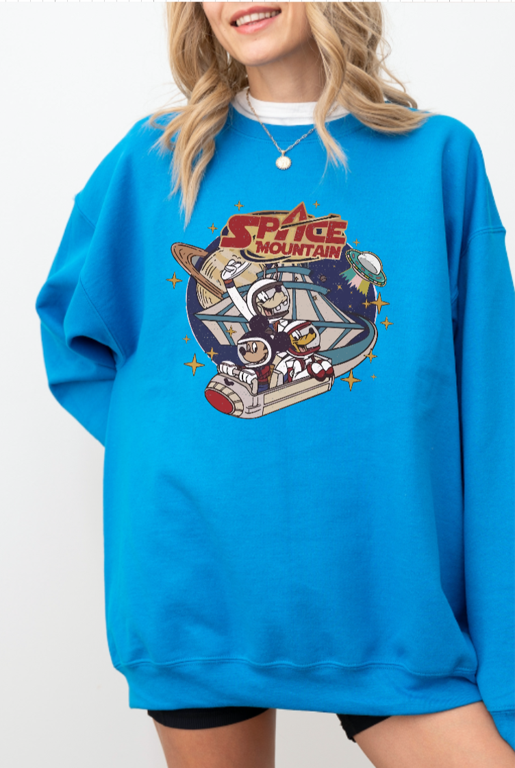 Racing in Space Sweatshirt