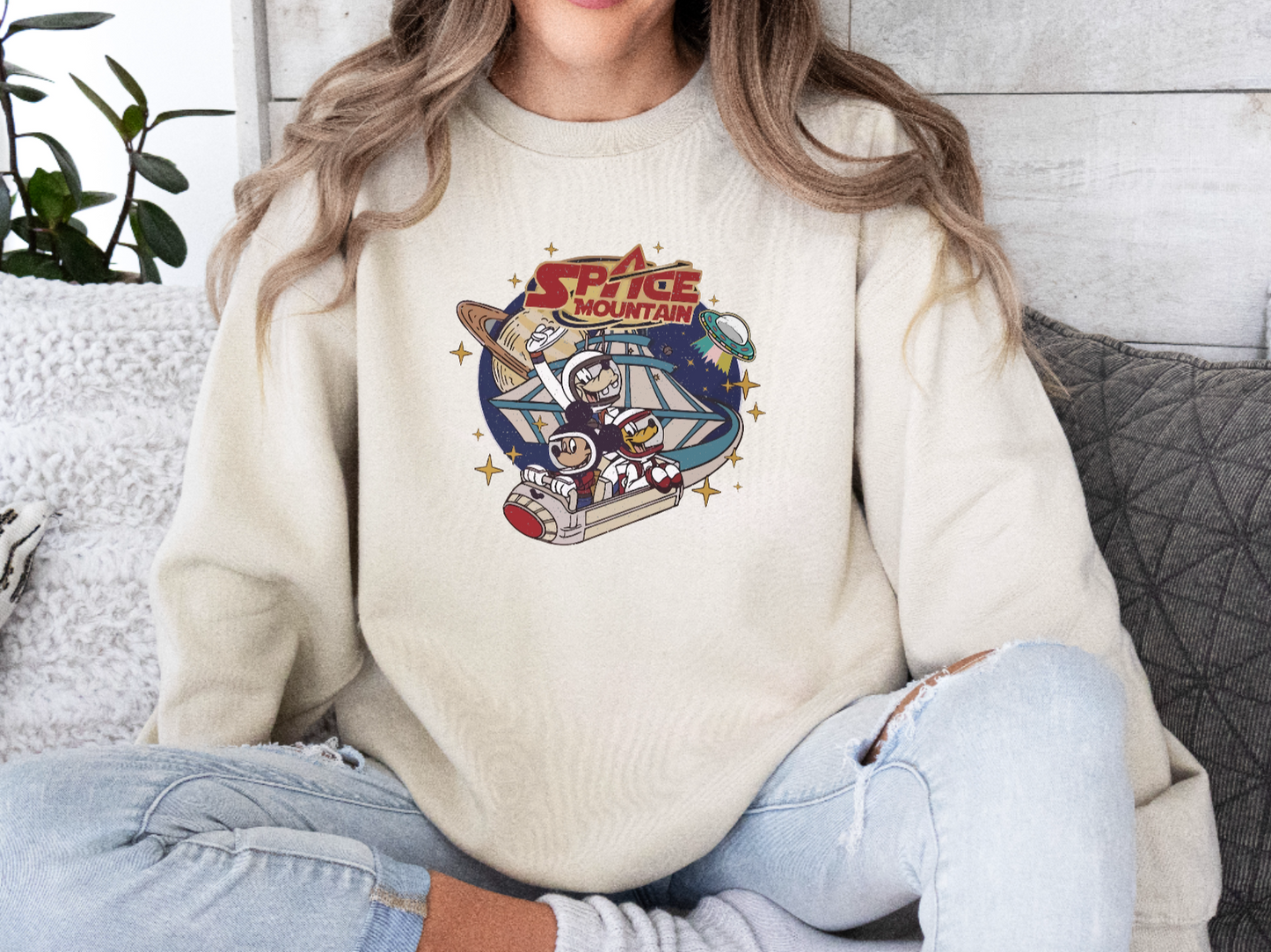 Racing in Space Sweatshirt