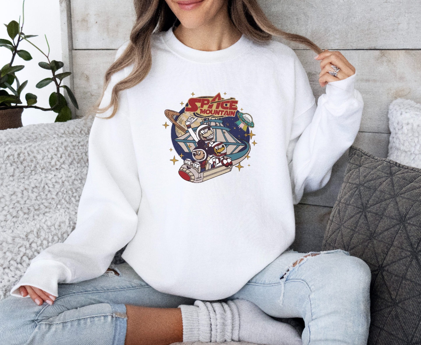 Racing in Space Sweatshirt