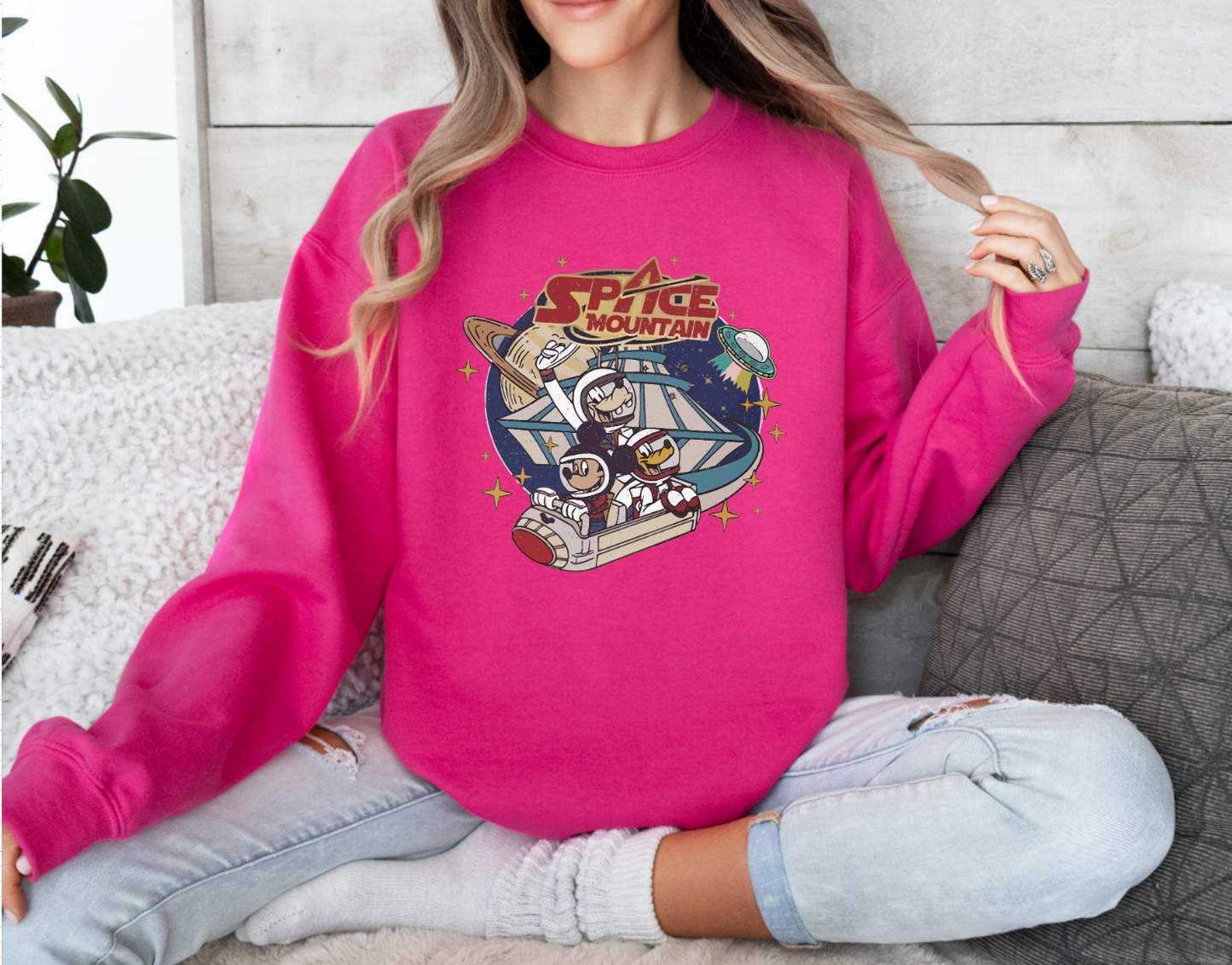 Racing in Space Sweatshirt