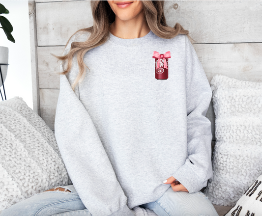 Girls Gotta Drink Sweatshirt : Dr. Pepper