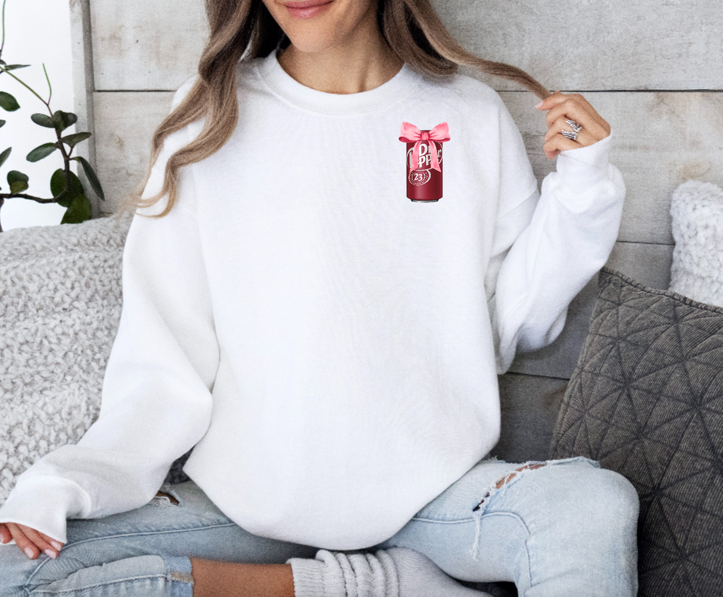 Girls Gotta Drink Sweatshirt : Dr. Pepper