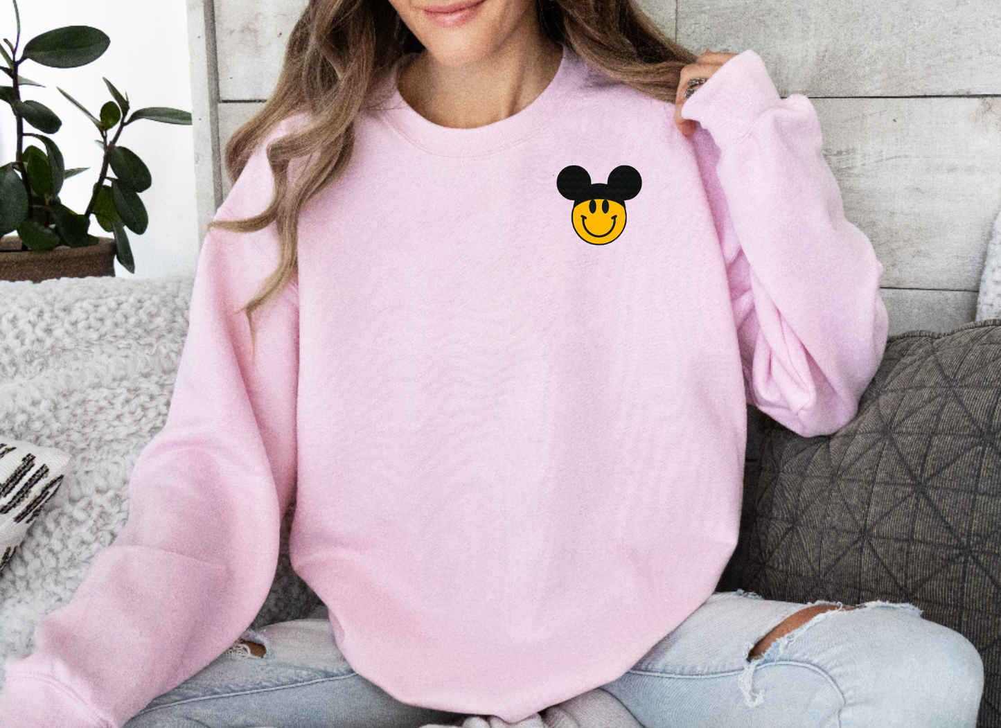 Cartoon Mickey Ears Sweatshirt