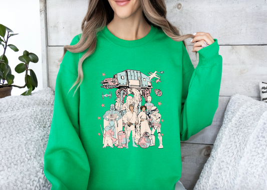 Another Galaxy Trendy Art Graphic Sweatshirt