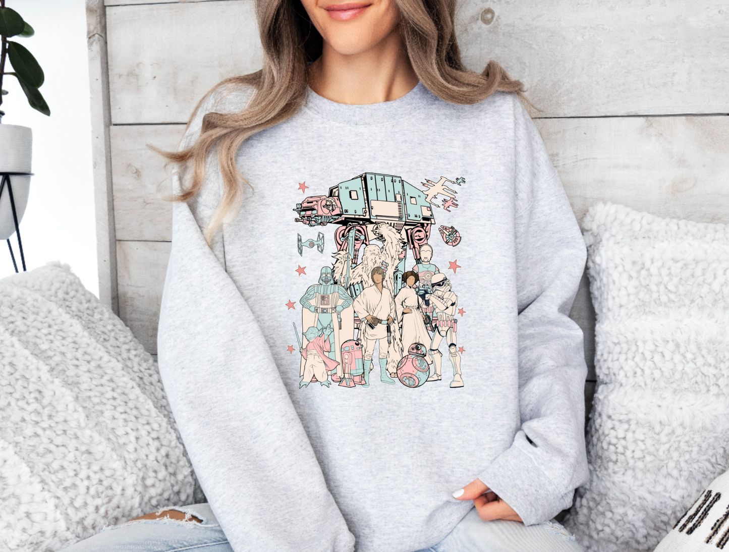 Another Galaxy Trendy Art Graphic Sweatshirt