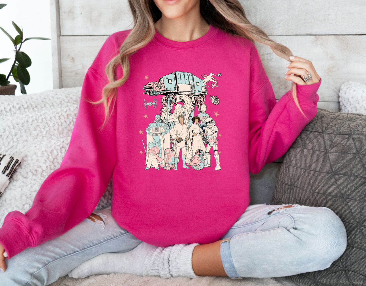 Another Galaxy Trendy Art Graphic Sweatshirt