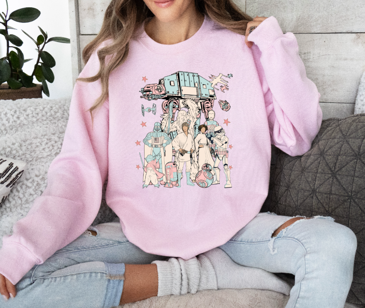 Another Galaxy Trendy Art Graphic Sweatshirt