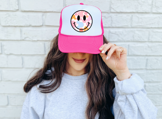 Smiliest Place On Earth Trendy Trucker Hat