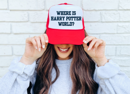 Where is Harry Potter World Trendy Trucker Hat