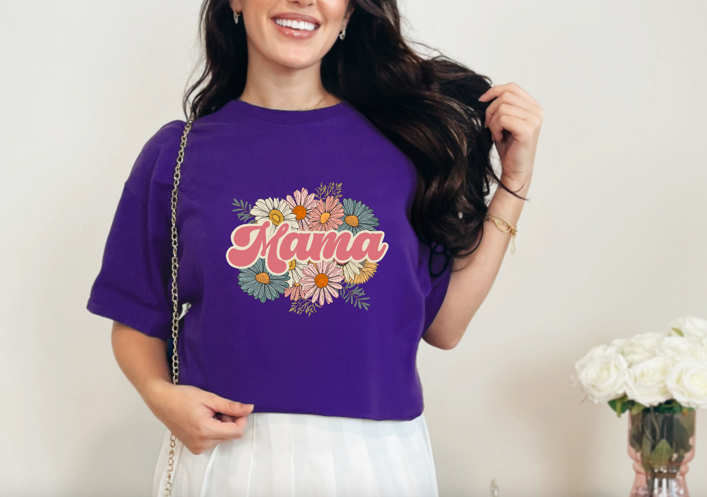 Floral Mama Trendy T-Shirt