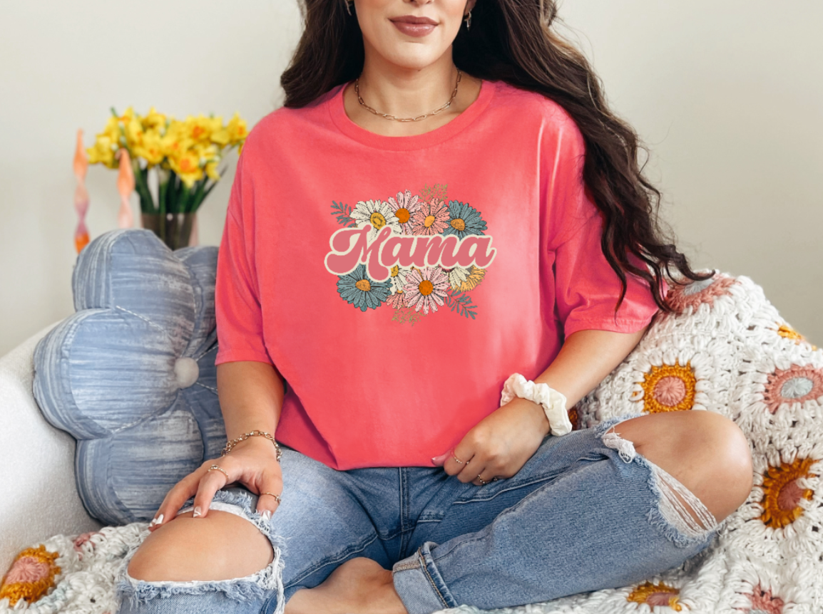 Floral Mama Trendy T-Shirt