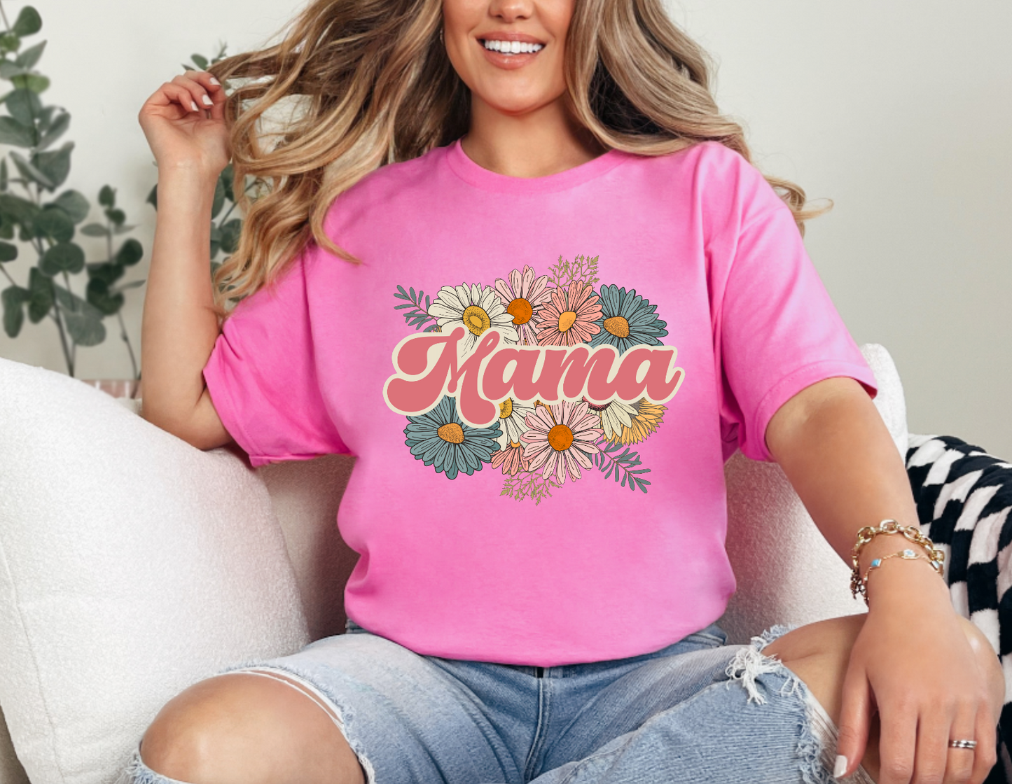 Floral Mama Trendy T-Shirt