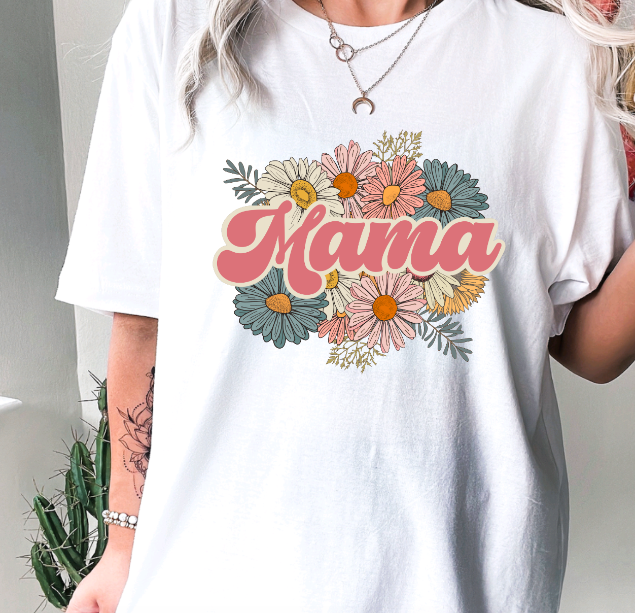 Floral Mama Trendy T-Shirt