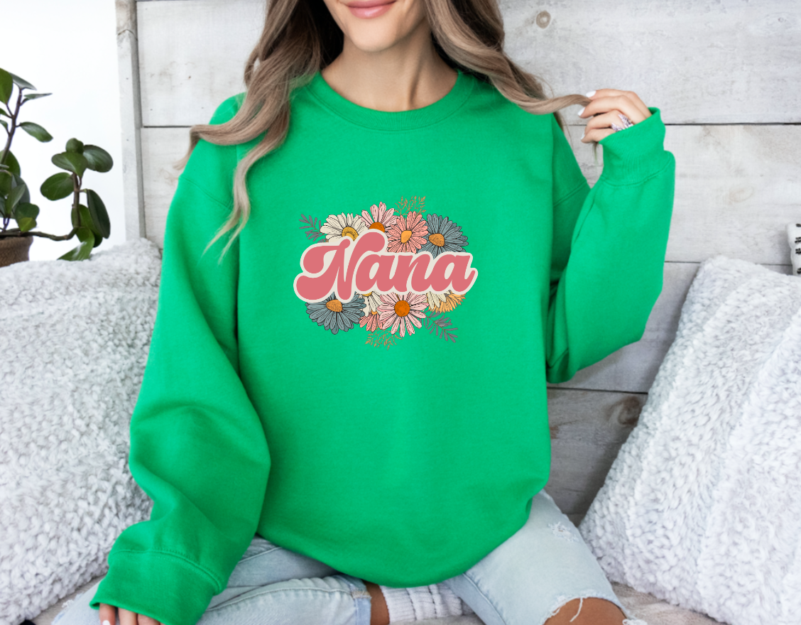 Nana Floral Sweatshirt