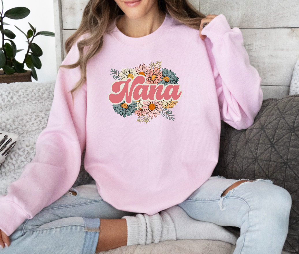 Nana Floral Sweatshirt