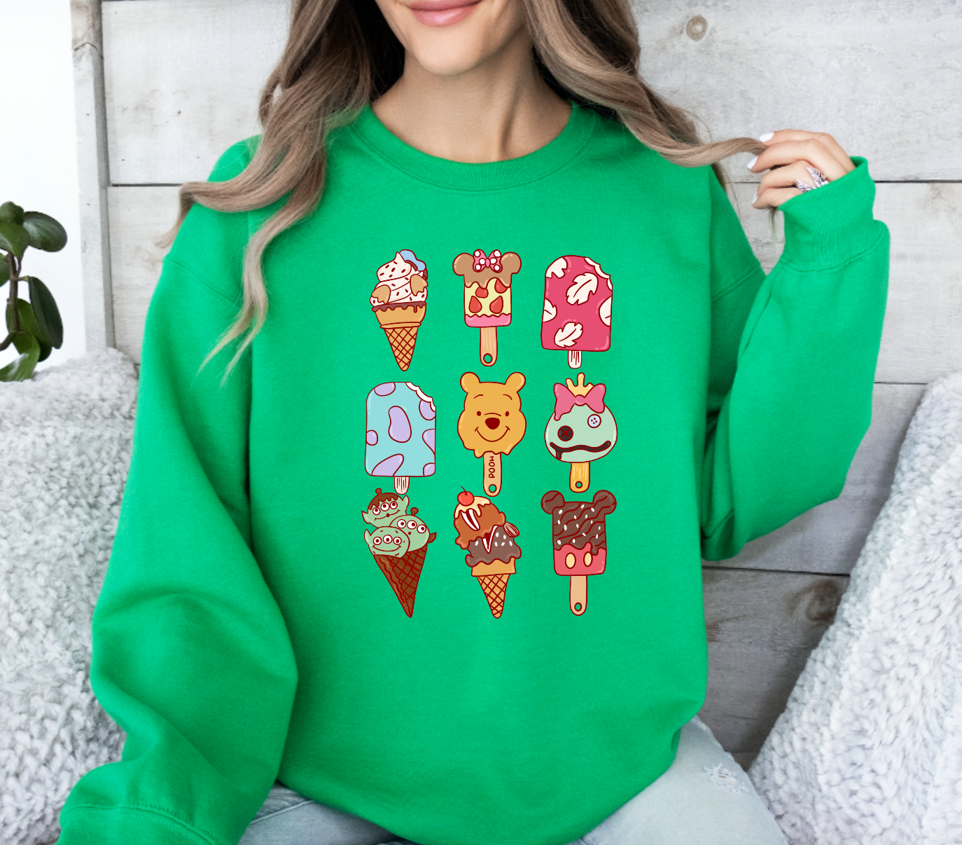 Sweet Like Summertime Trendy Art Graphic Sweatshirt