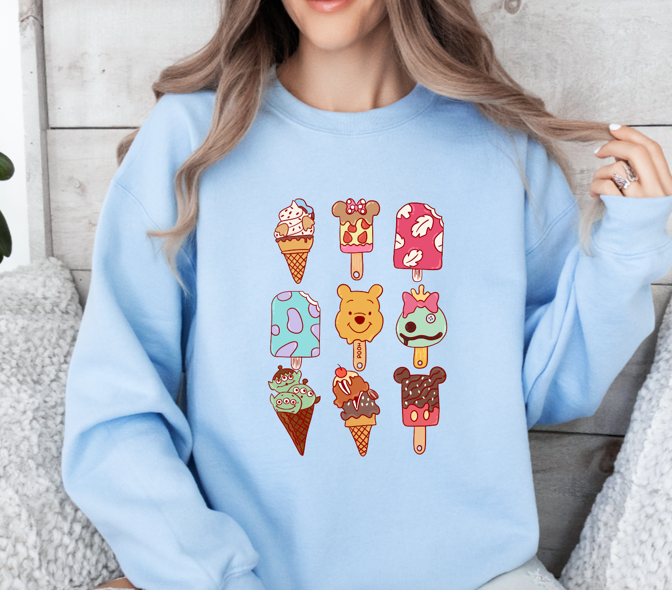 Sweet Like Summertime Trendy Art Graphic Sweatshirt