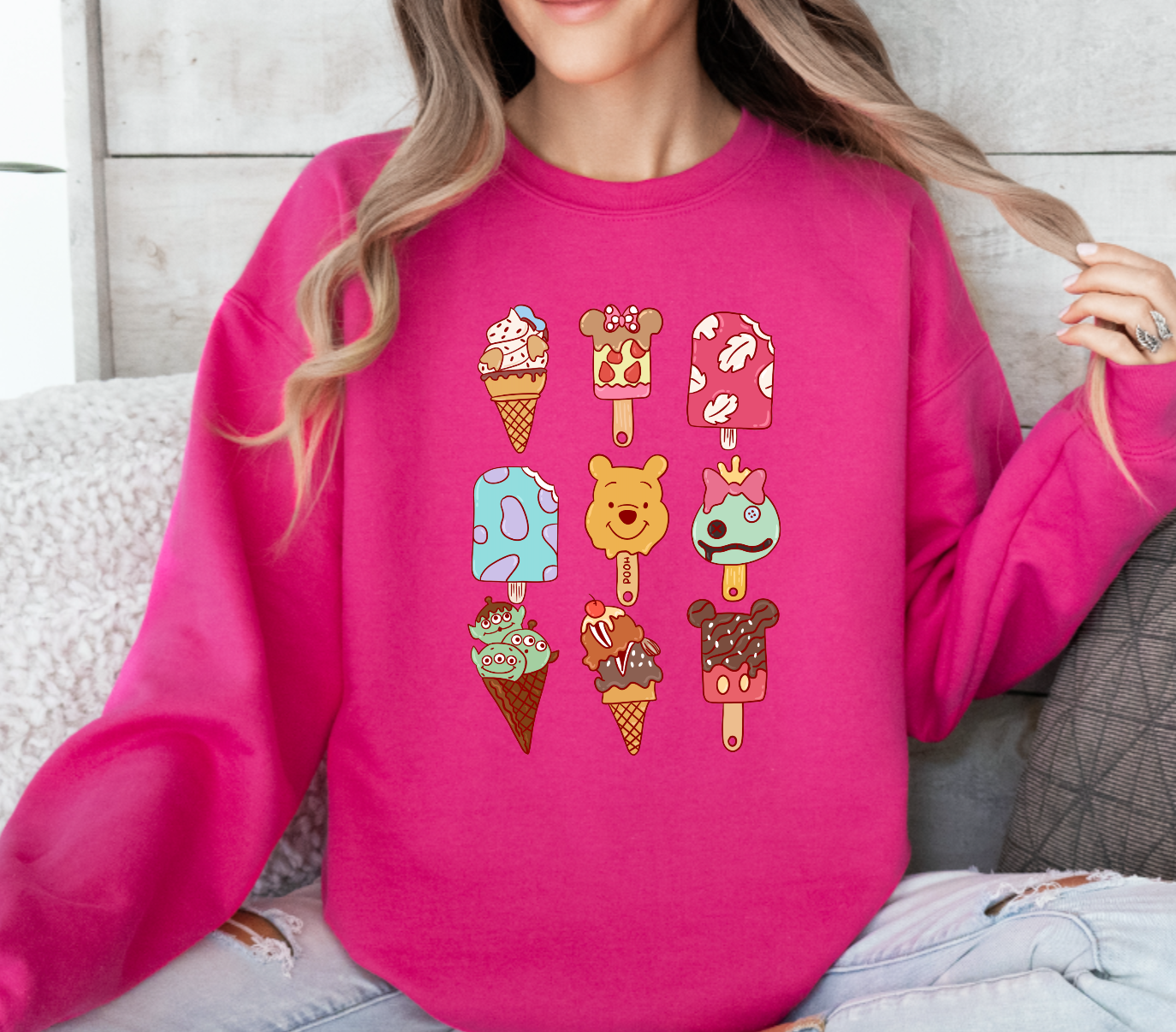 Sweet Like Summertime Trendy Art Graphic Sweatshirt